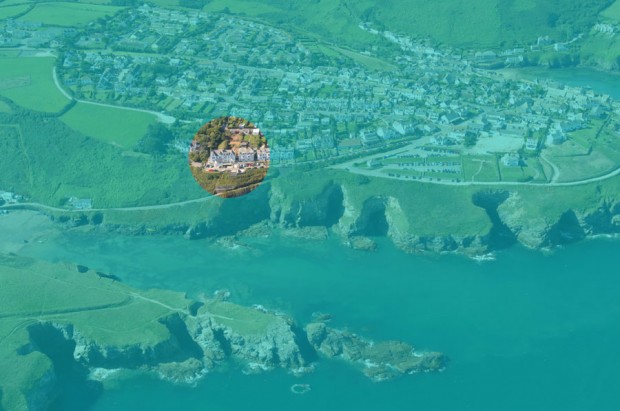 Beach House Port Isaac Location